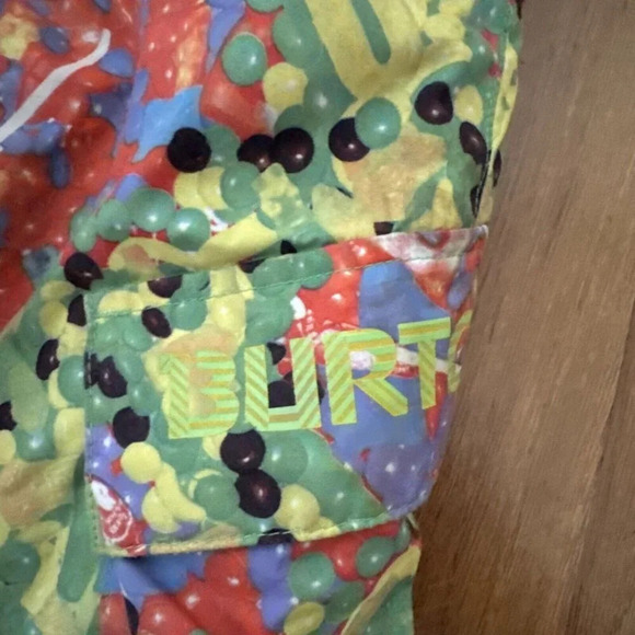 Burton Pants Unisex Candy Print Dryride Durashell Ski Snowboard Size 7-8 - Picture 6 of 9